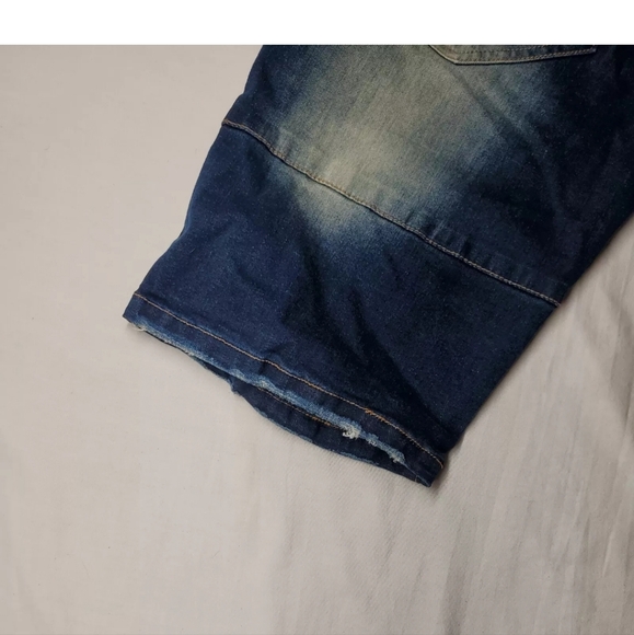 Arketype Apparel Side Clear Stone Denim Shorts size 32 NWT - Picture 10 of 11